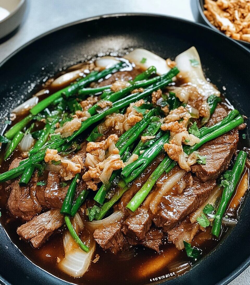 Beef with Oyster Sauce