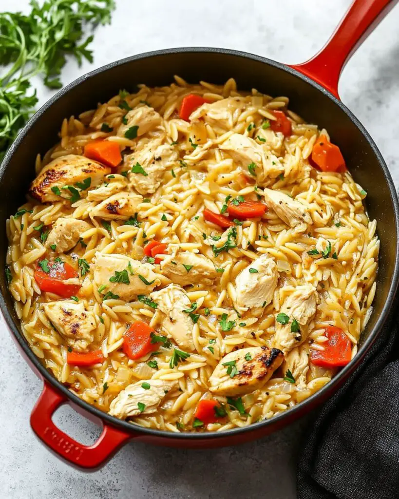 Chicken and Orzo
