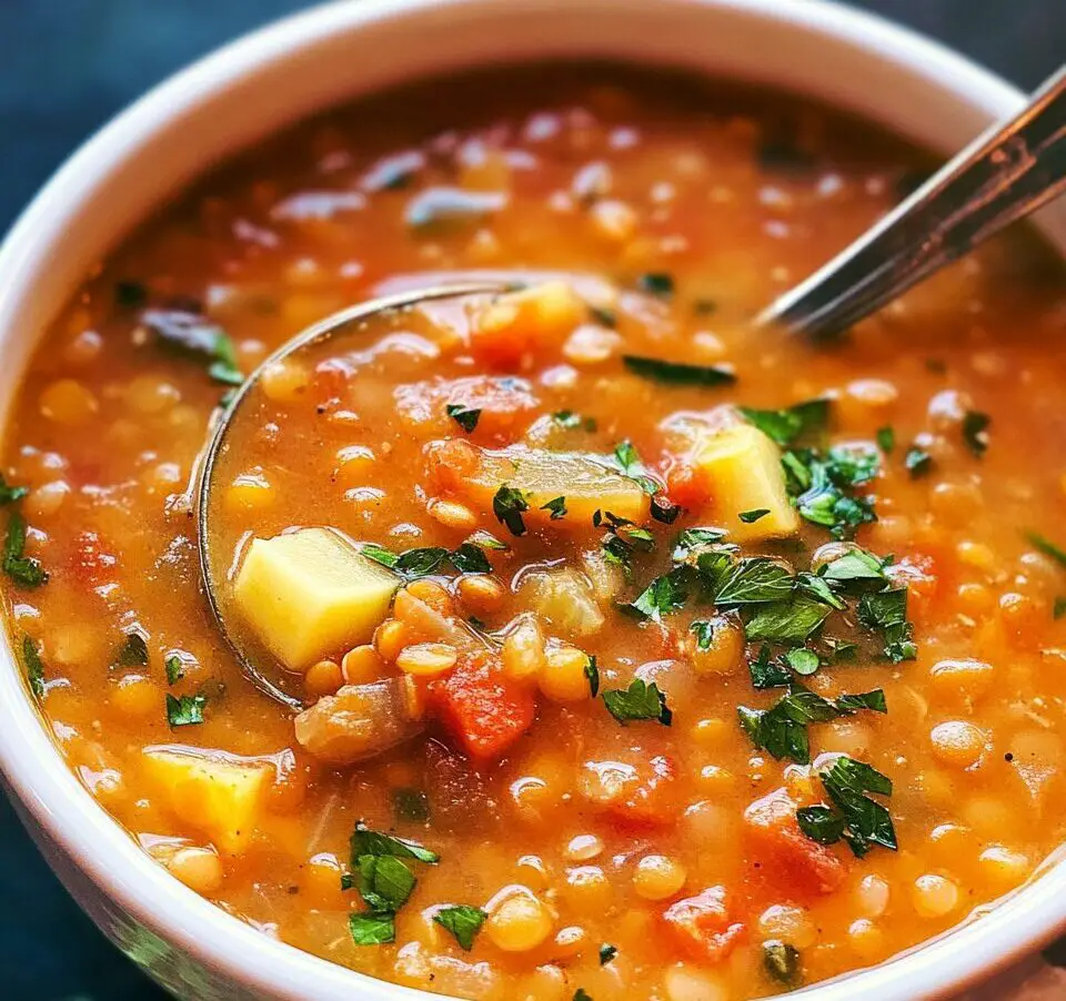 Hearty Lentil Vegetable Soup