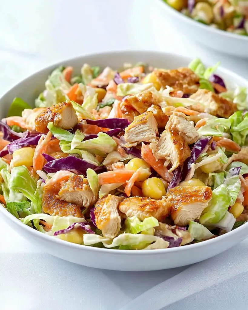 Hawaiian Chicken Slaw Salad