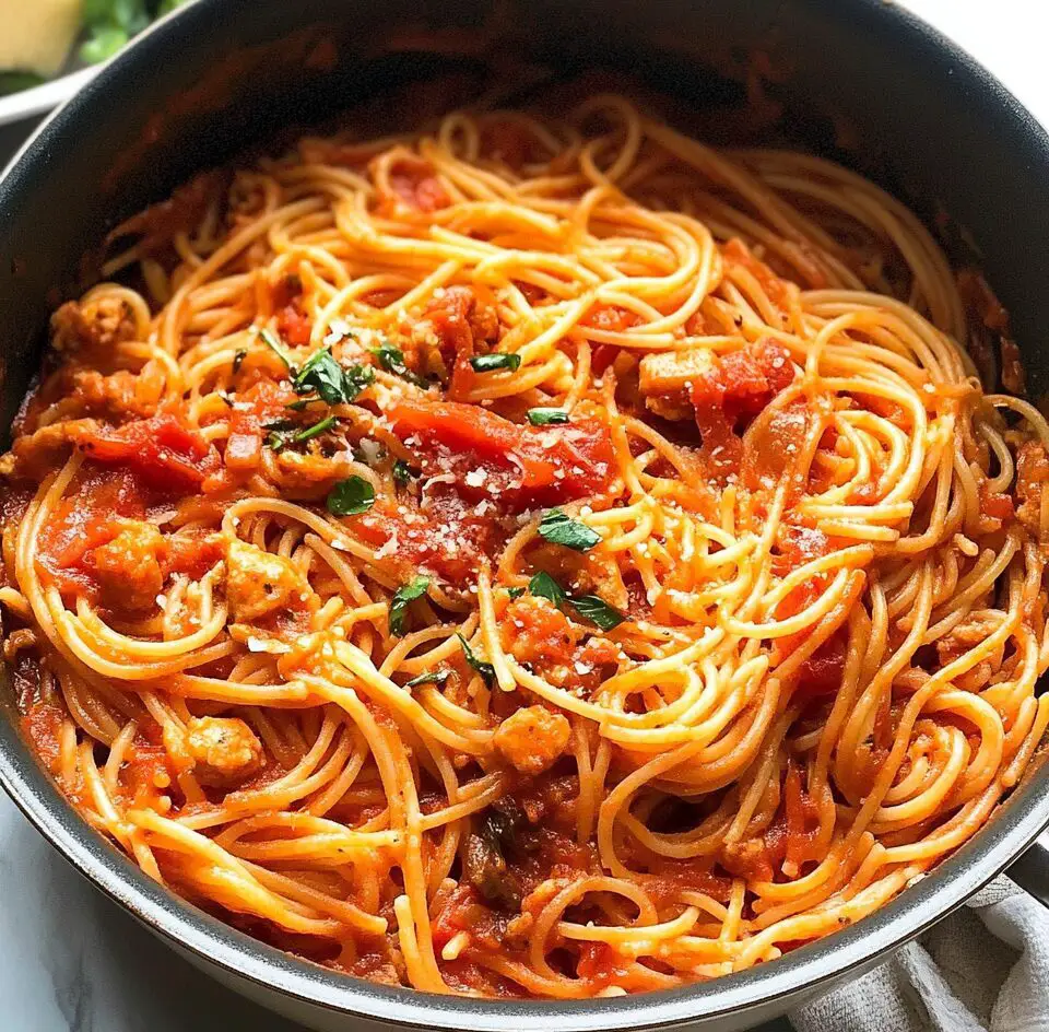 One Pot Spaghetti