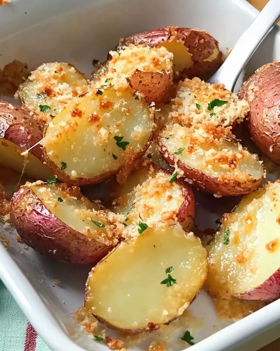 Parmesan Baked Potatoes