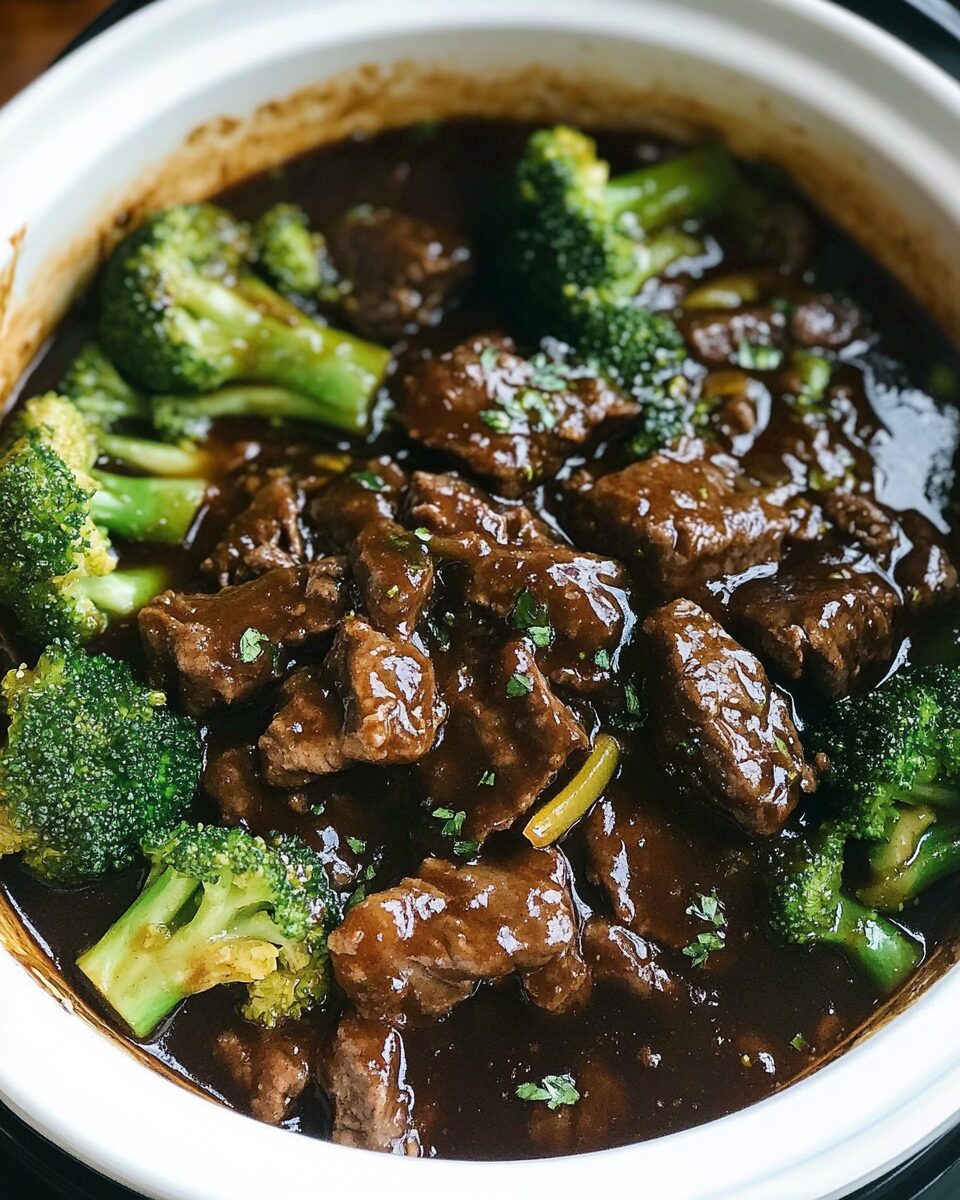 Slow Cooker Beef and Broccoli