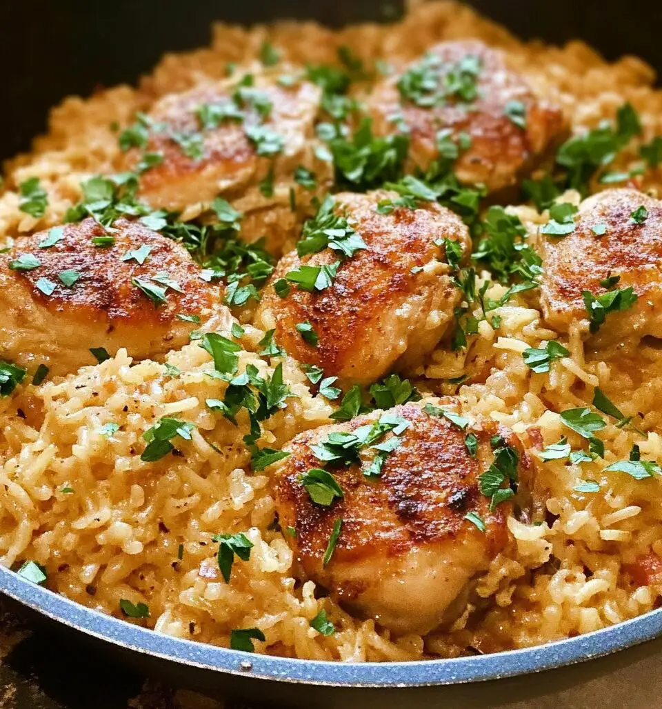 One Pot Chicken and Rice