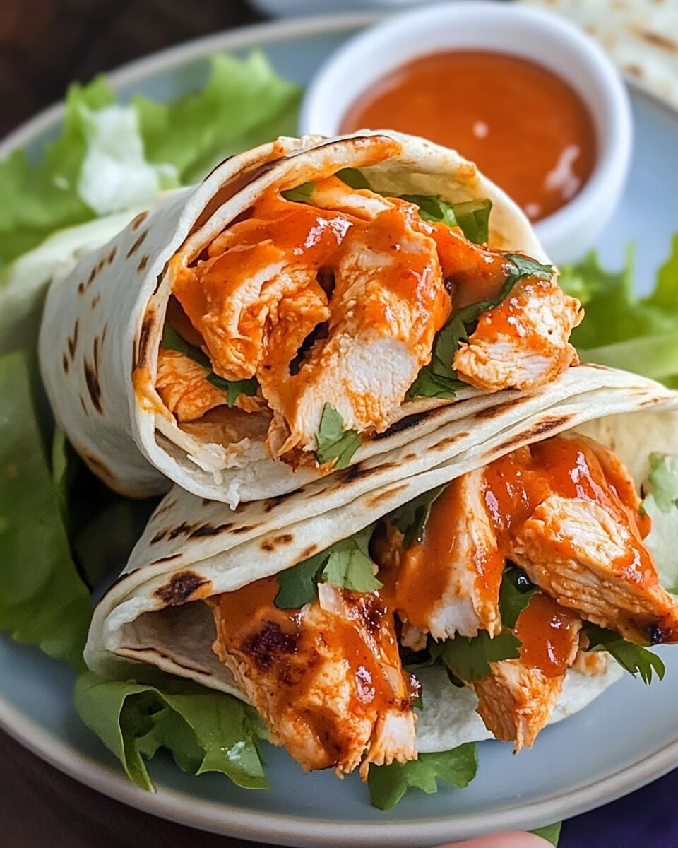 Buffalo Chicken Wraps