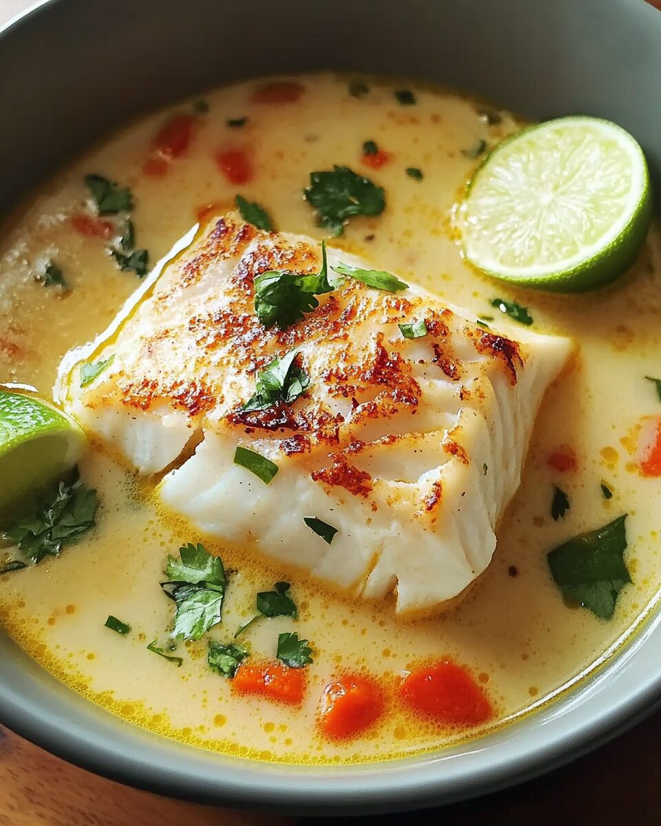 Coconut Lime Fish Soup