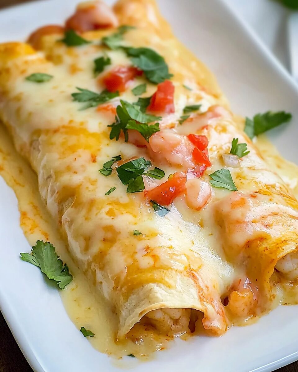 Creamy Shrimp Enchiladas