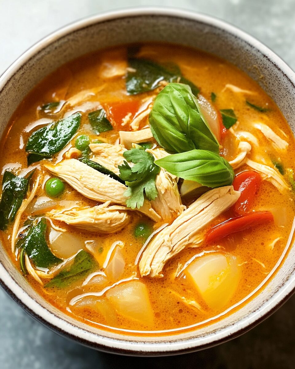 Thai Chicken Curry Soup