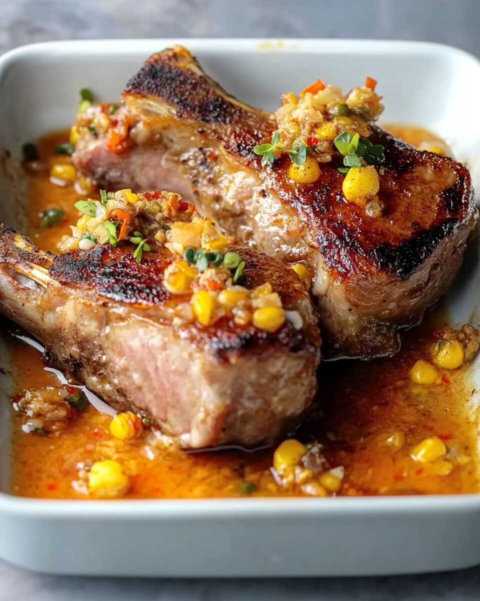 Stuffed Iowa Chops