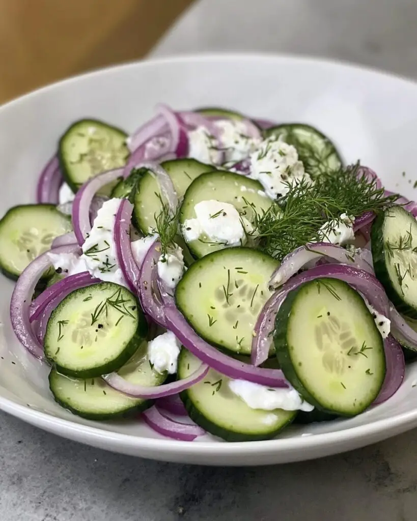 Greek Cucumber Salad