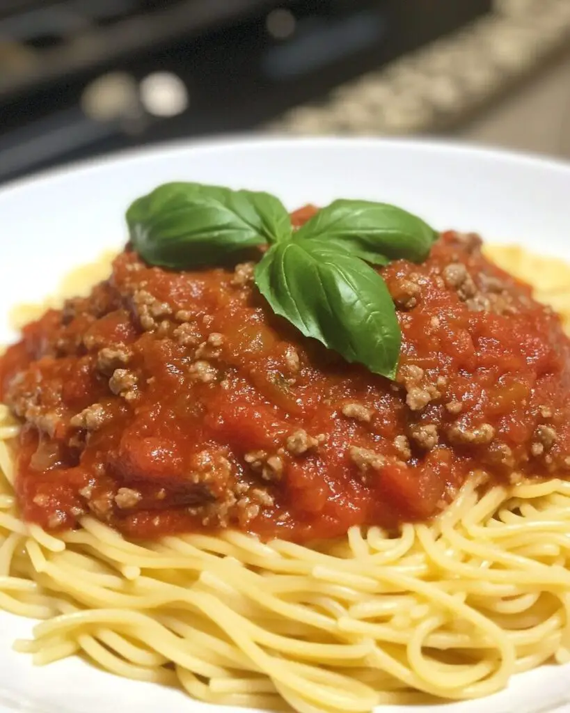 Slow-Cooked Sunday Sauce