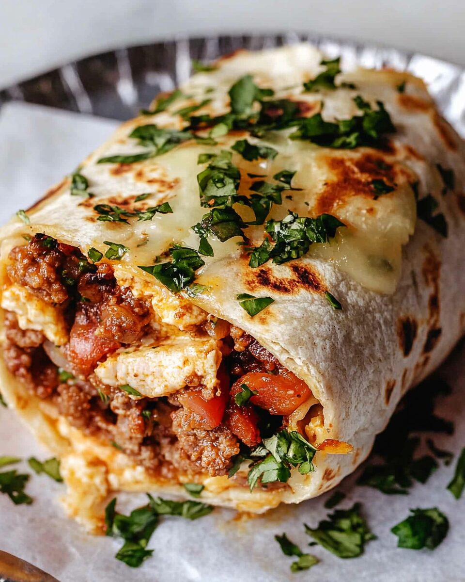 Chorizo Breakfast Burrito