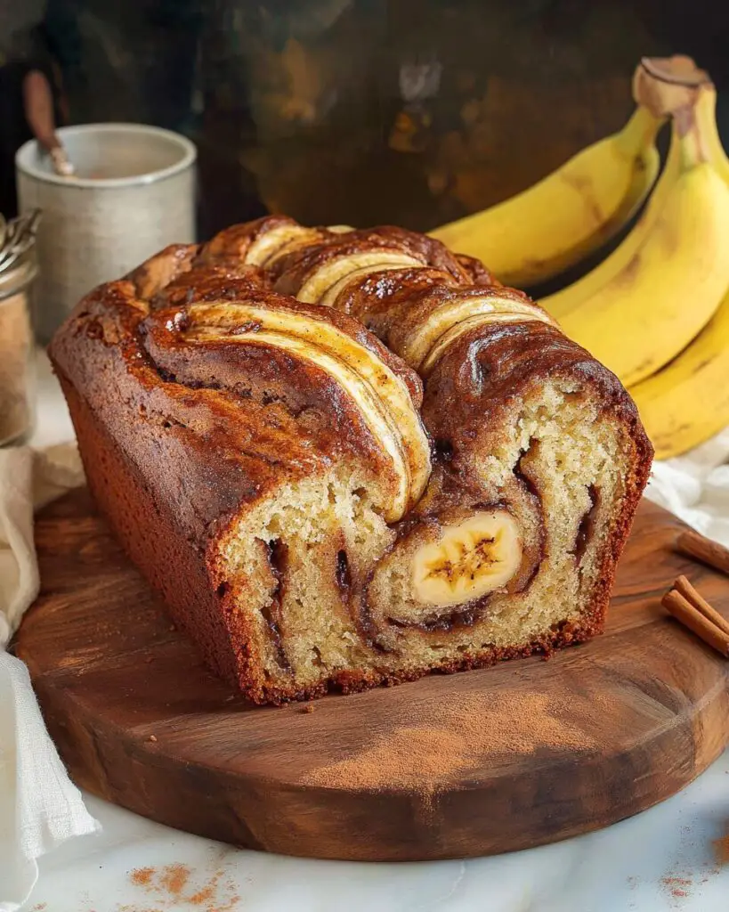 Cinnamon Swirl Banana Bread