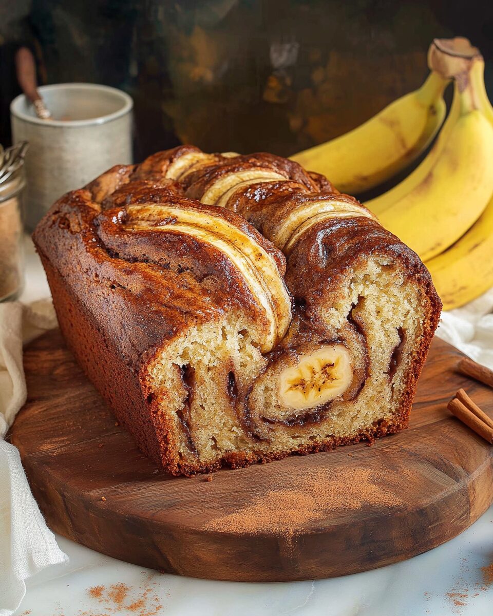 Cinnamon Swirl Banana Bread