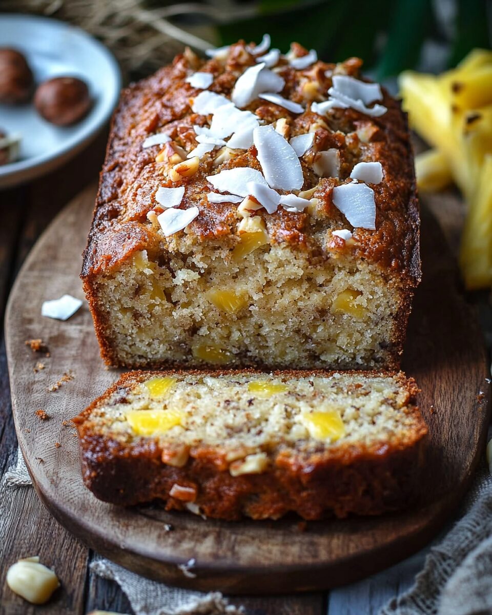 Hawaiian Banana Bread