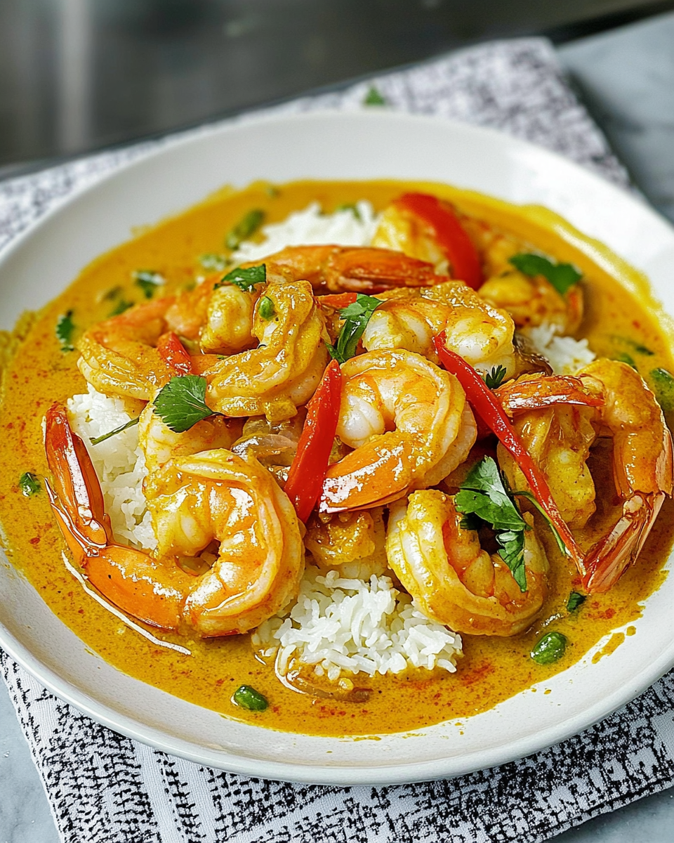 Jamaican Curry Shrimp