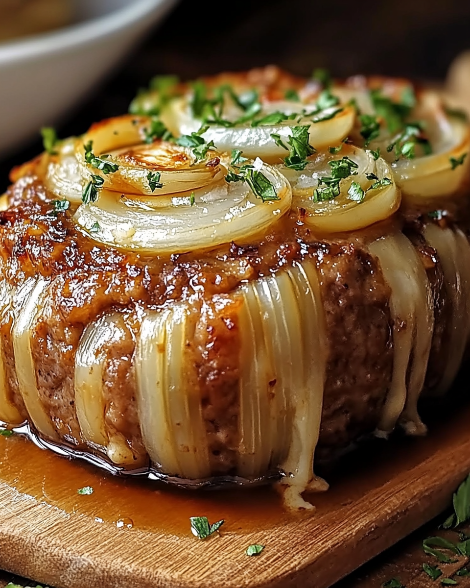 Meatloaf Onion Style