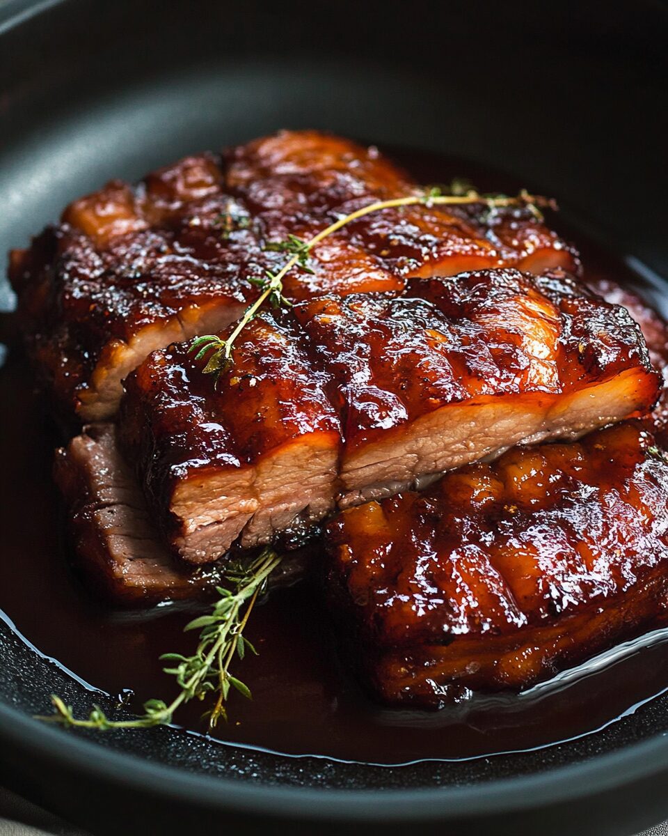 Slow Cooker Pork Belly