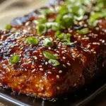 Sweet & Spicy Korean BBQ Meatloaf