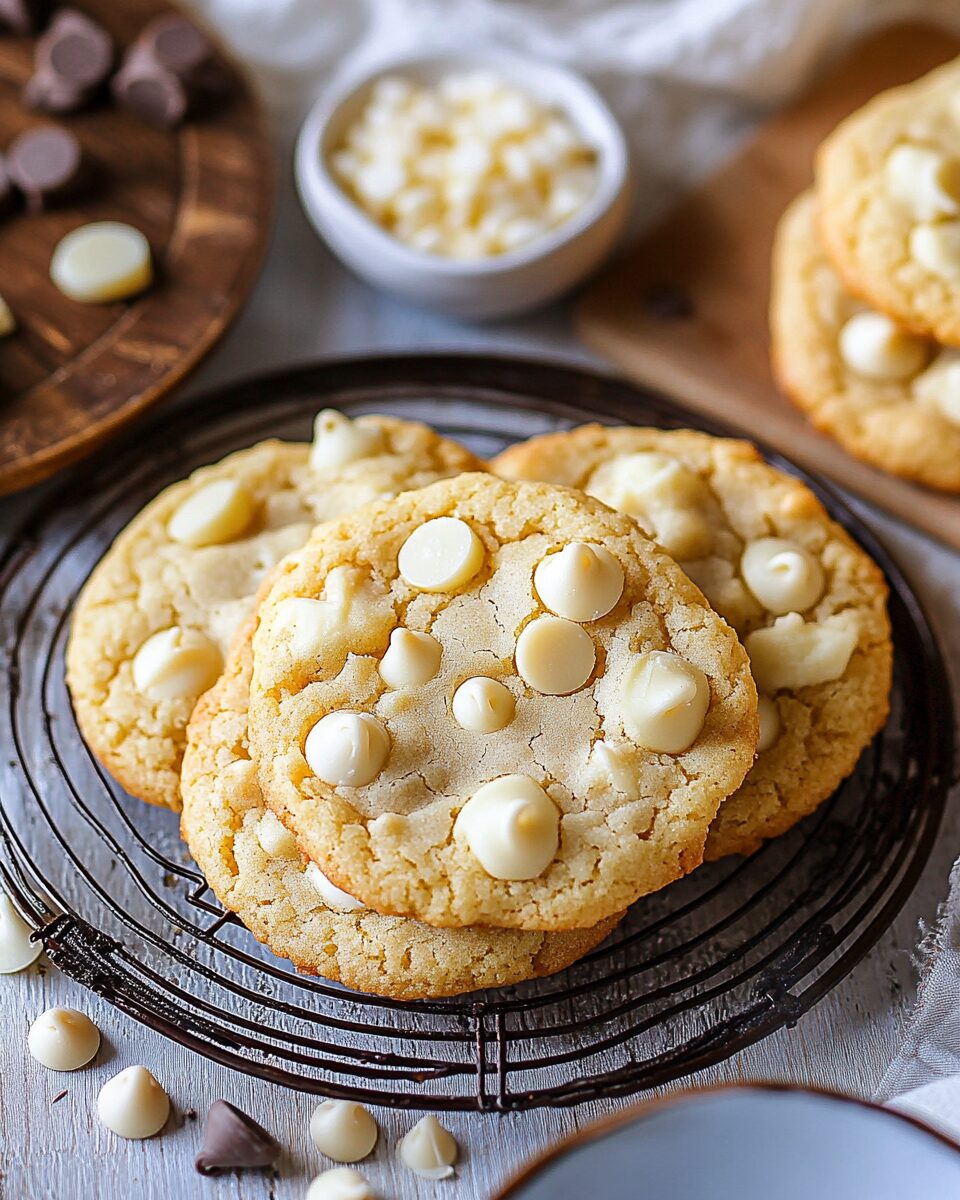 White Chocolate Chip Cookies