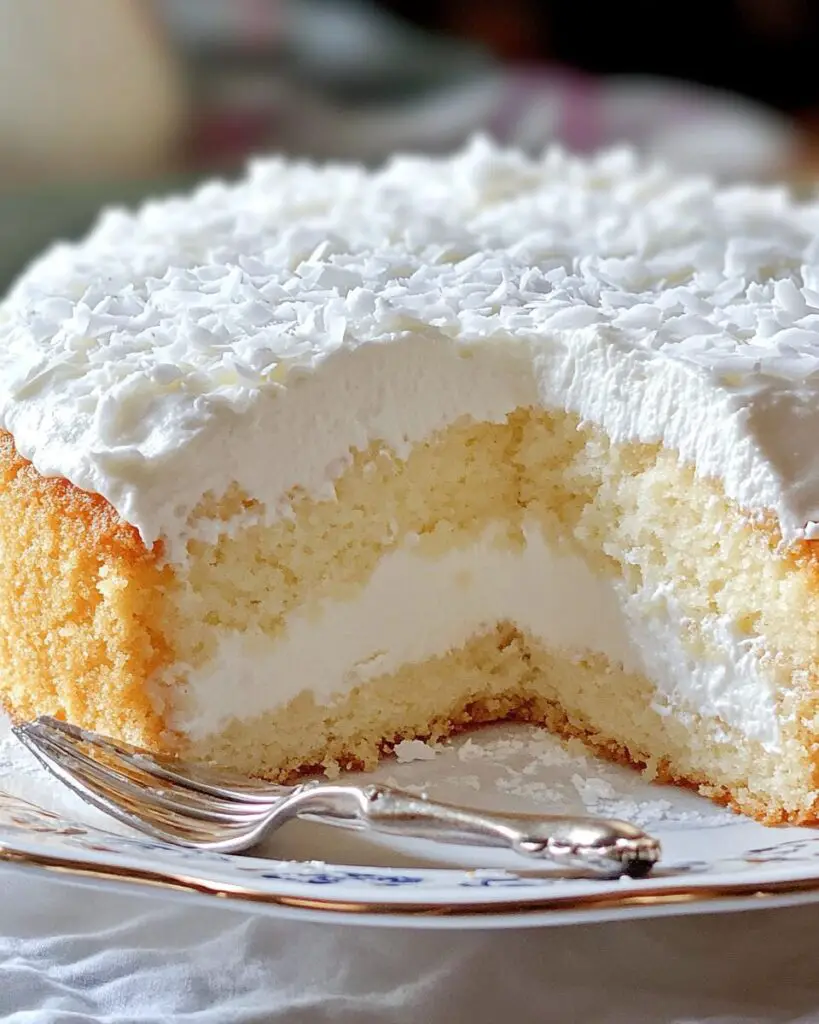 Coconut Cloud Cake