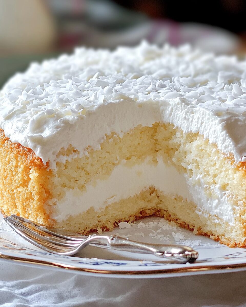 Coconut Cloud Cake