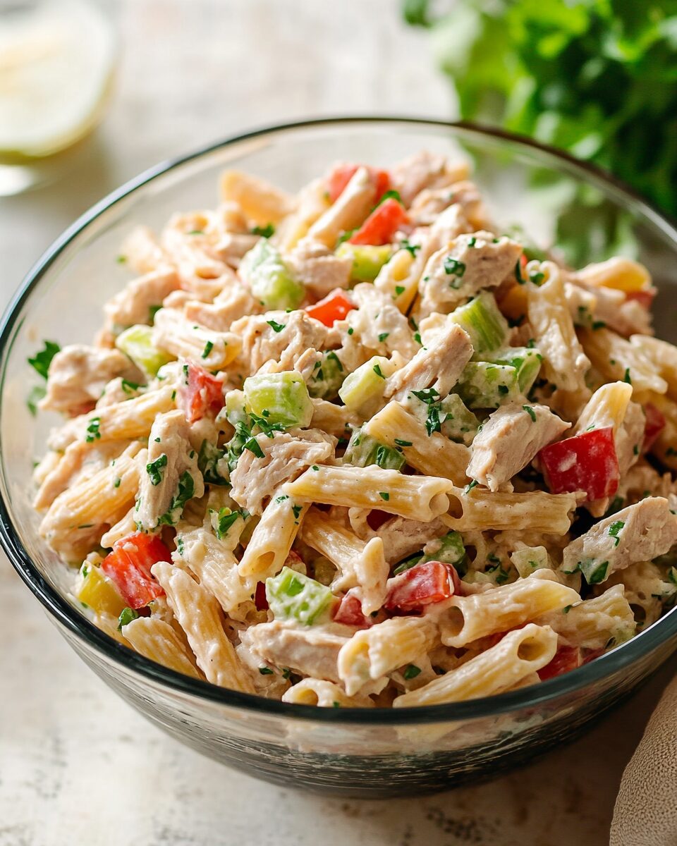 Creamy Tuna Pasta Salad