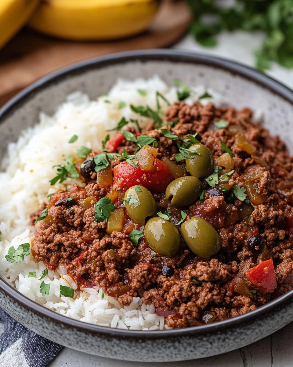 Cuban Beef Picadillo