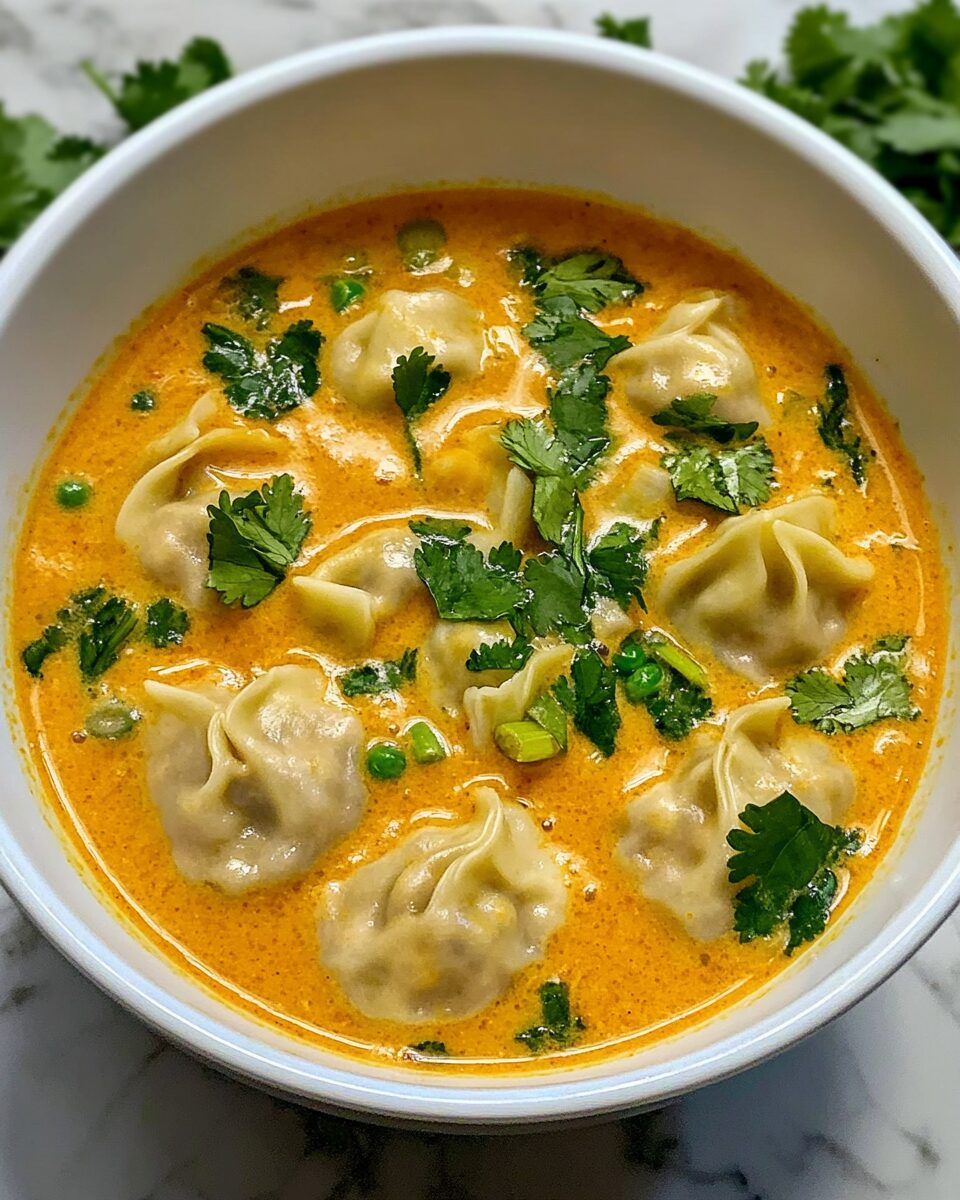 Curry Dumpling Soup
