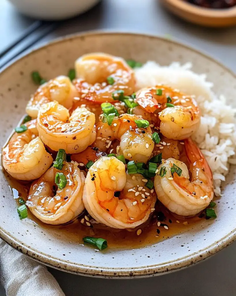 Honey Garlic Shrimp
