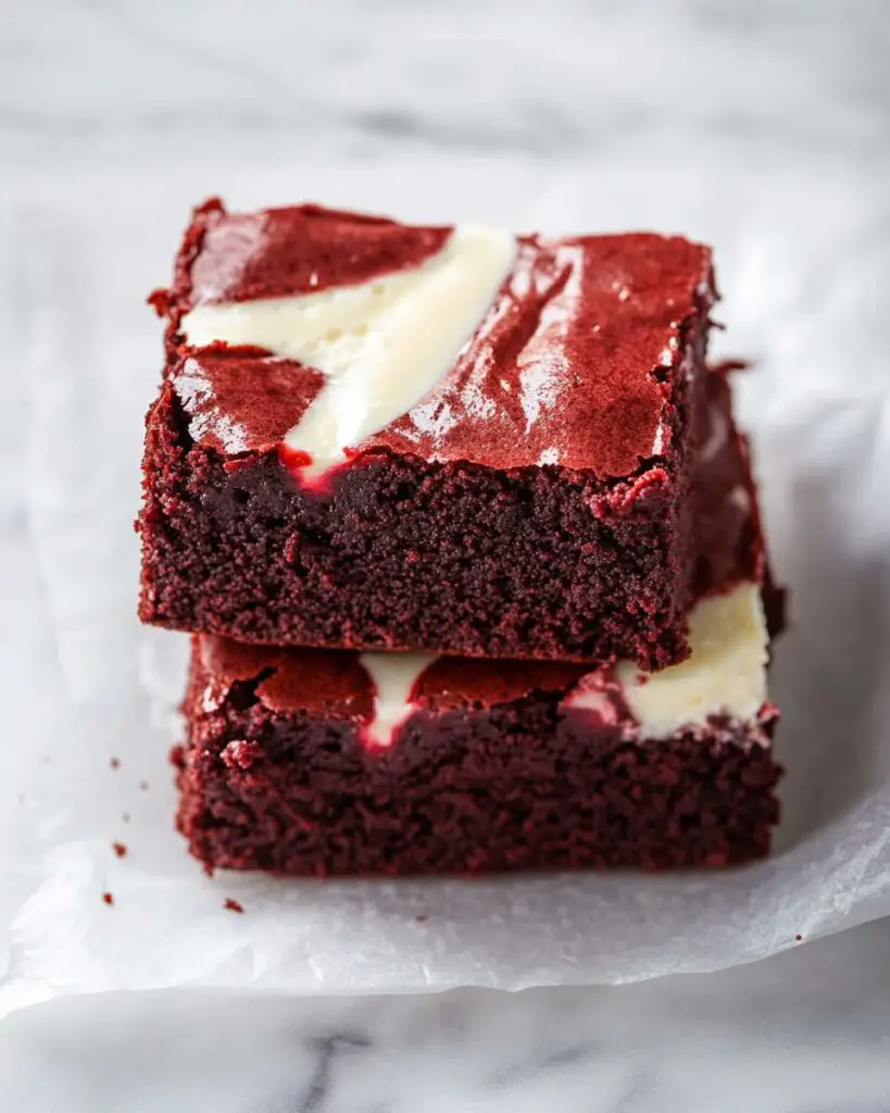 Red Velvet Brownies