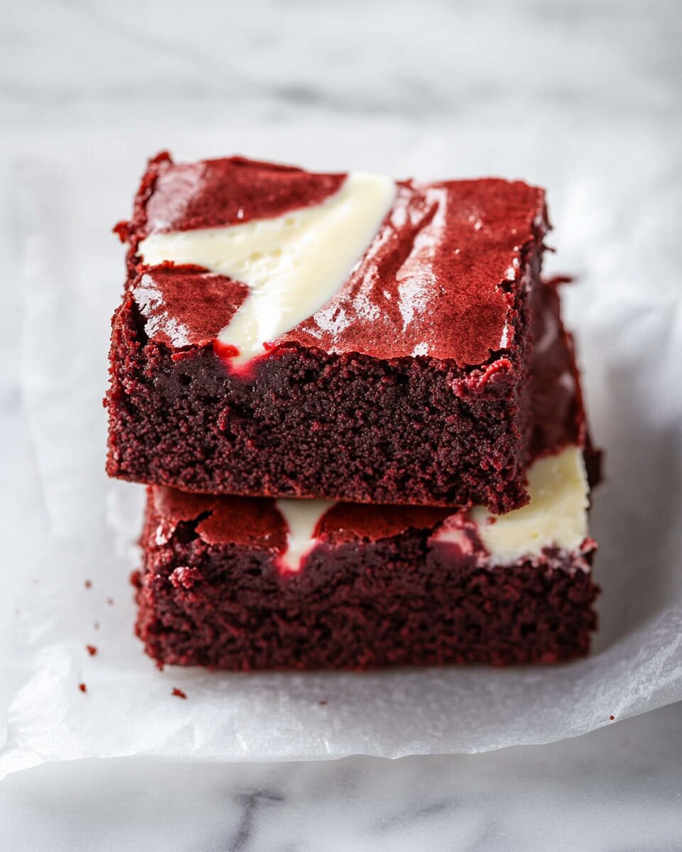 Red Velvet Brownies