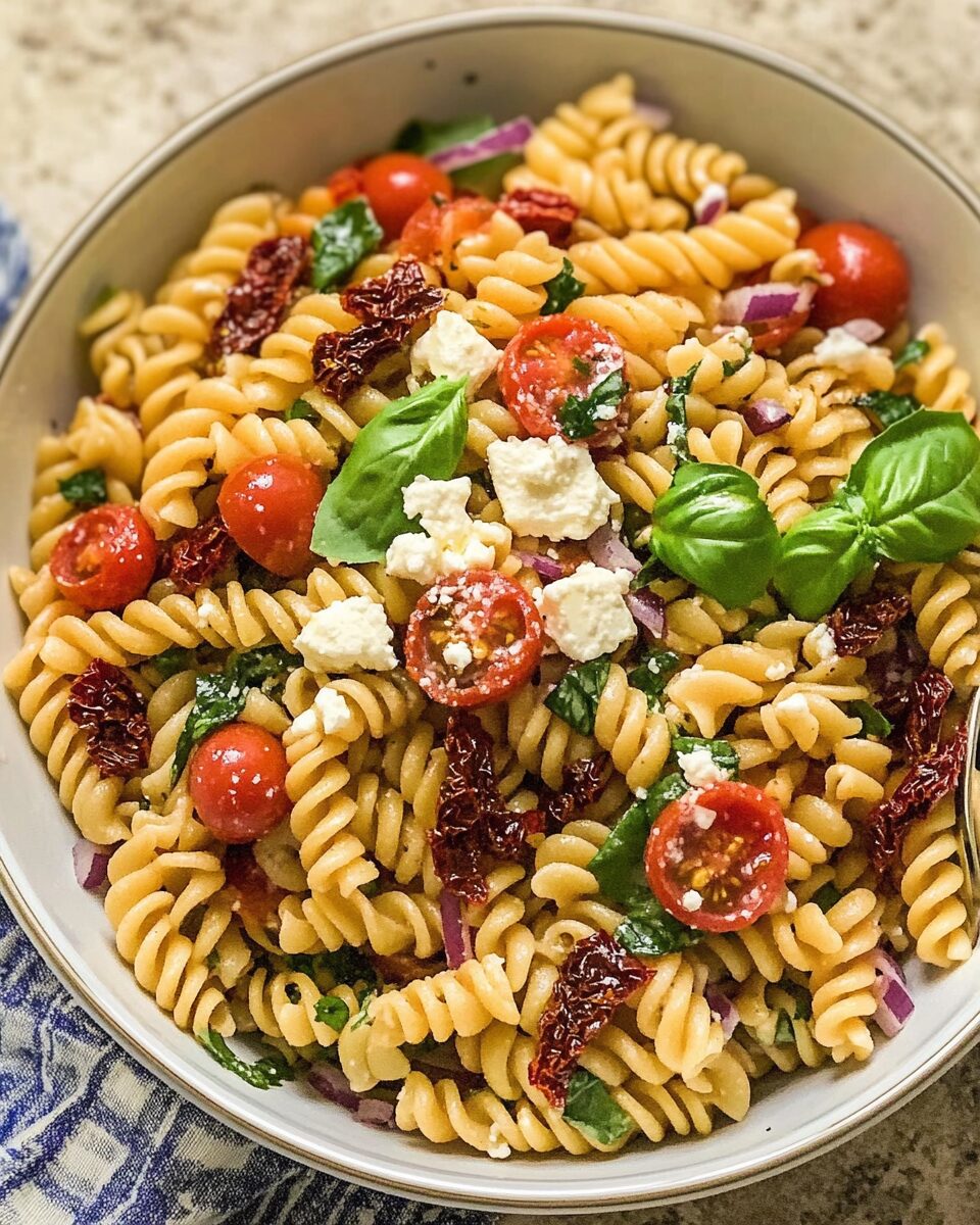 Sun-Dried Tomato Pasta Salad