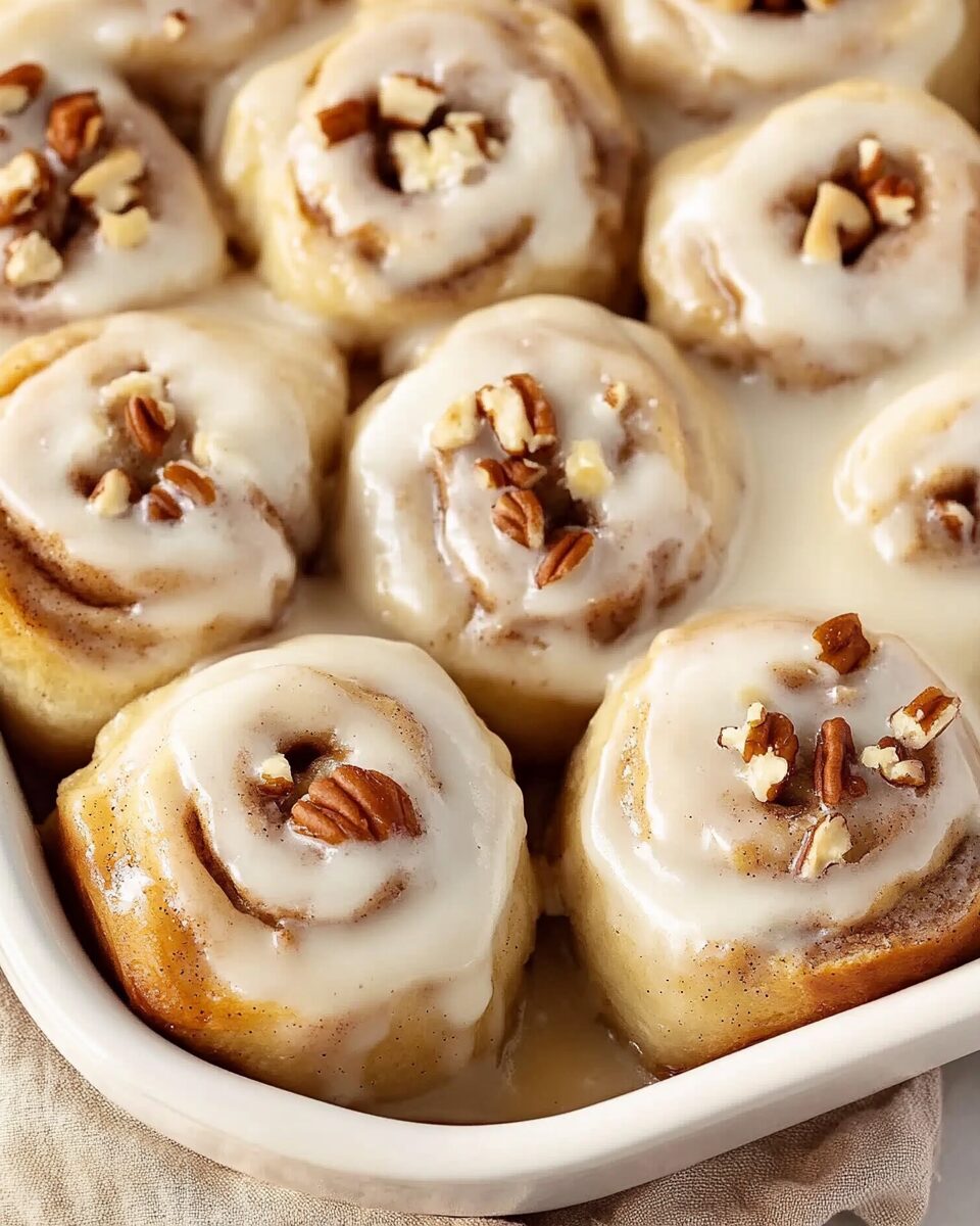 Banana Bread Cinnamon Rolls