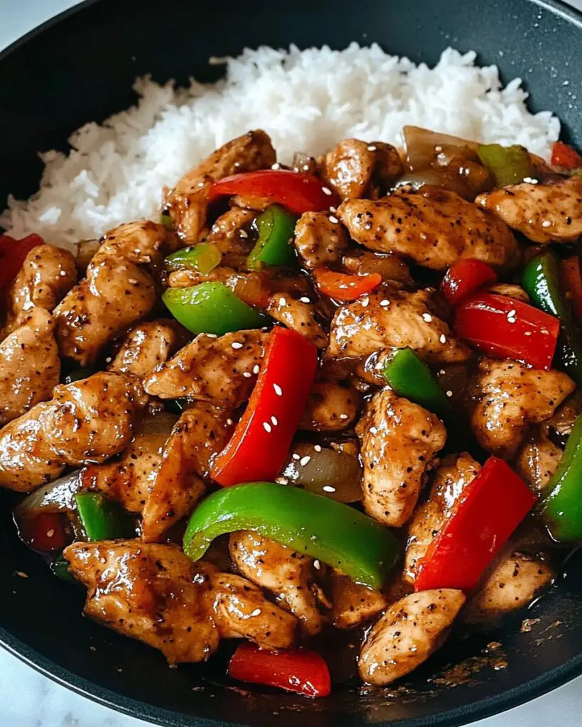 Black Pepper Chicken