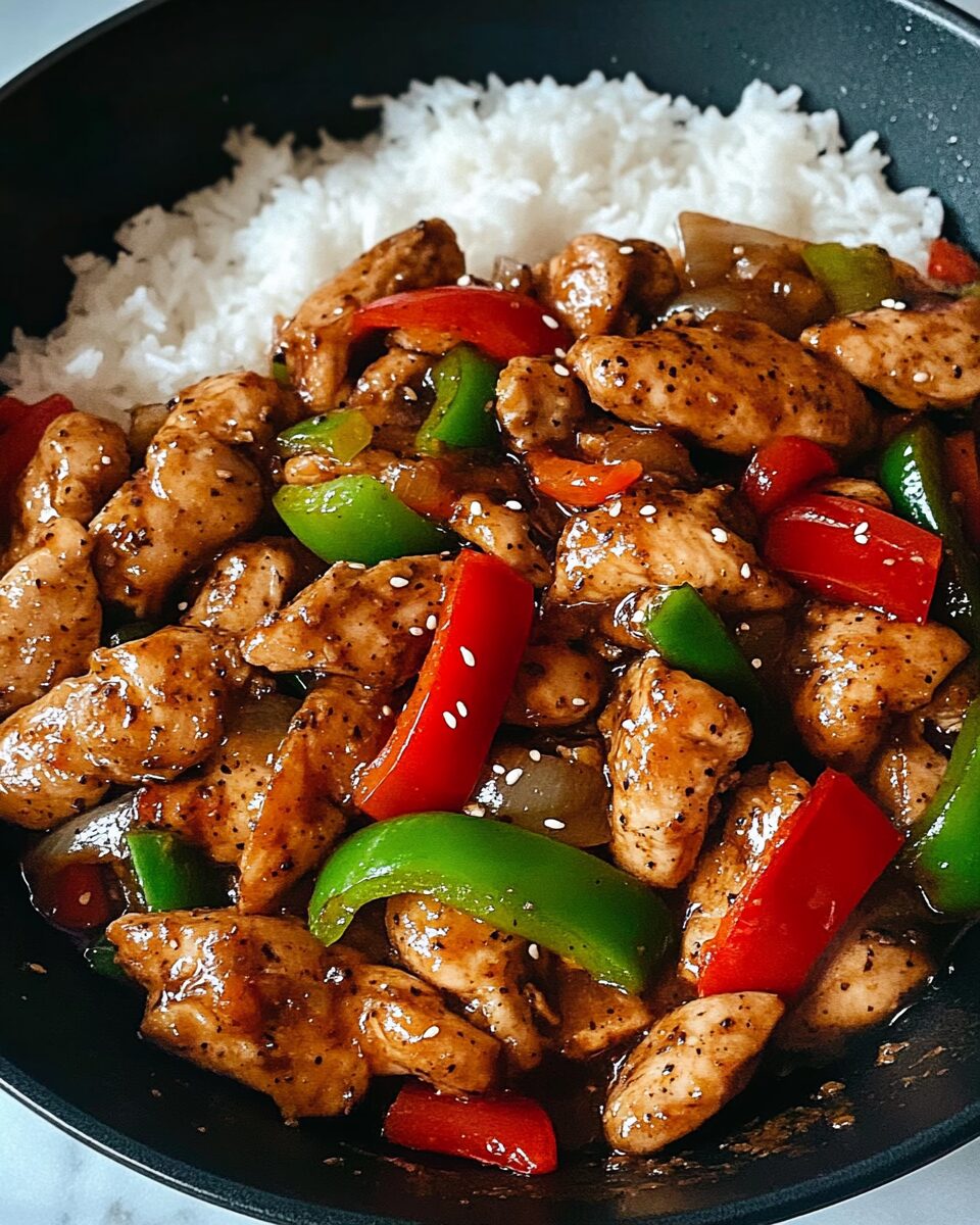 Black Pepper Chicken