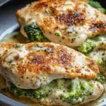 Broccoli Stuffed Chicken Breast