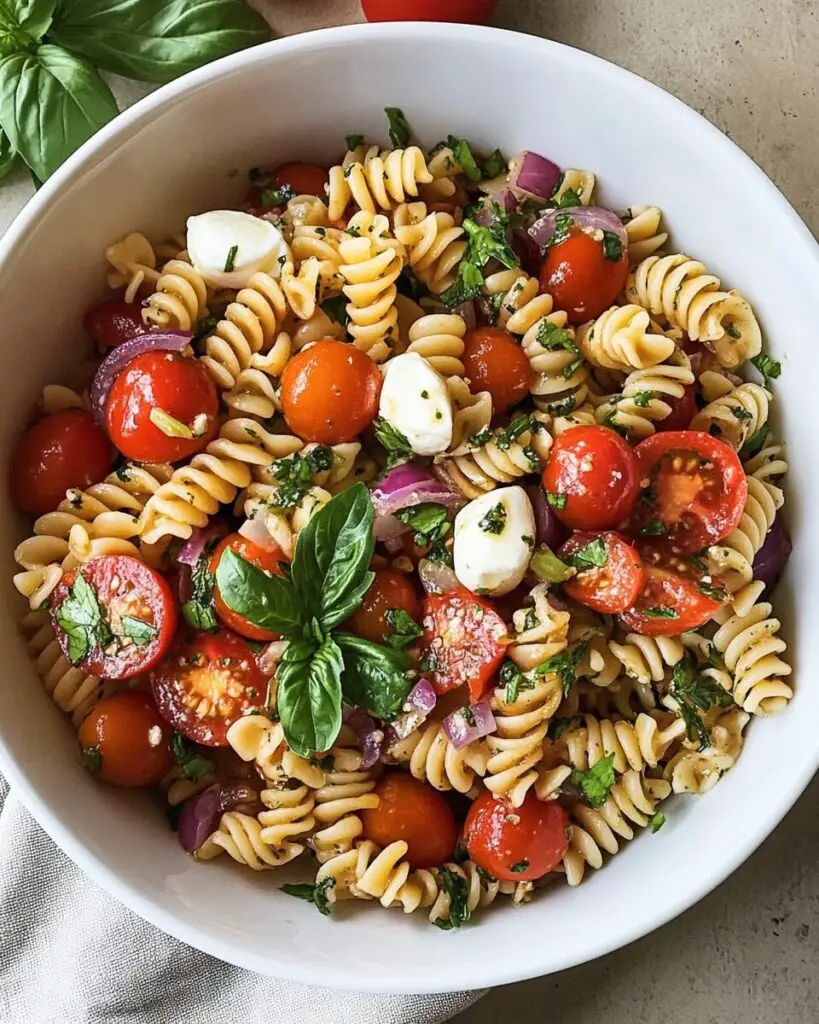 Bruschetta Pasta Salad