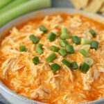Buffalo Chicken Dip in a Crockpot