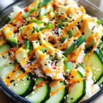 California Roll Cucumber Salad