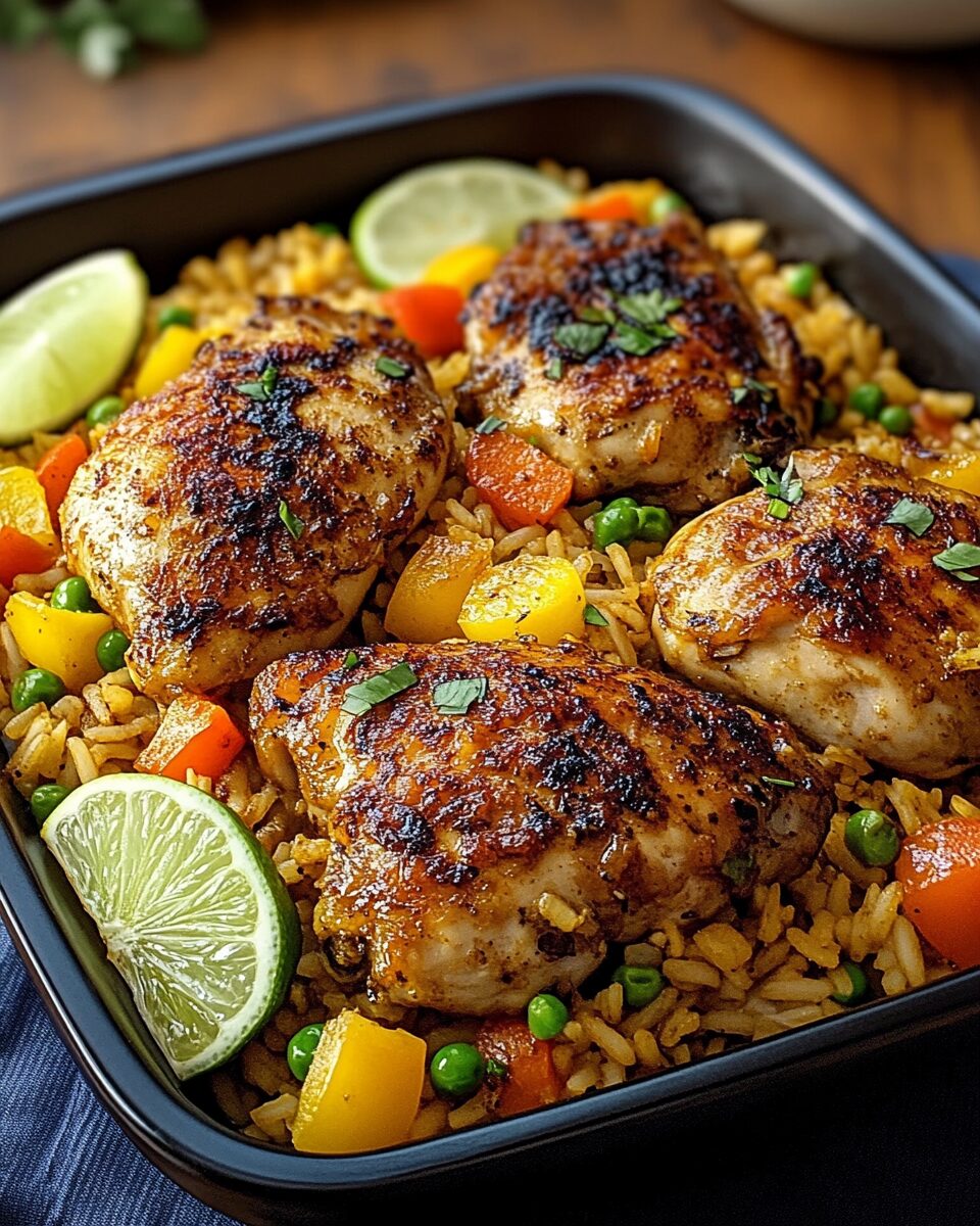 Caribbean Chicken and Rice