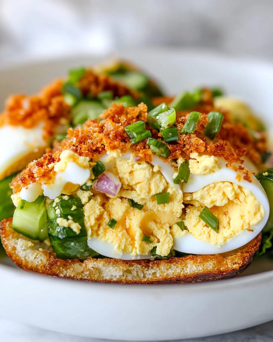 Crispy Egg Salad