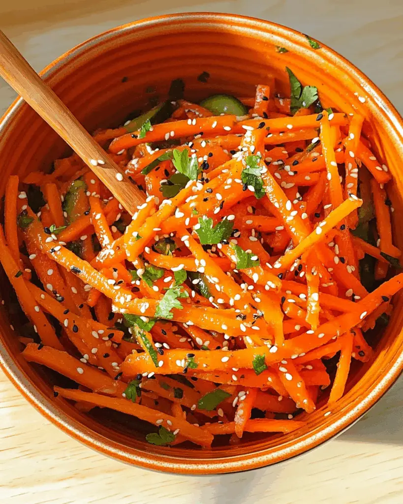 Cucumber Carrot Salad