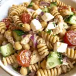 Easy High Protein Pasta Salad