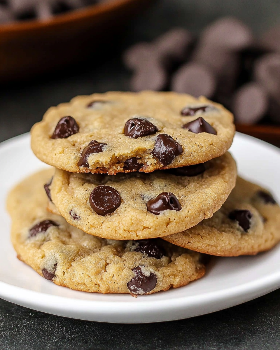 Eggless Chocolate Chip Cookies