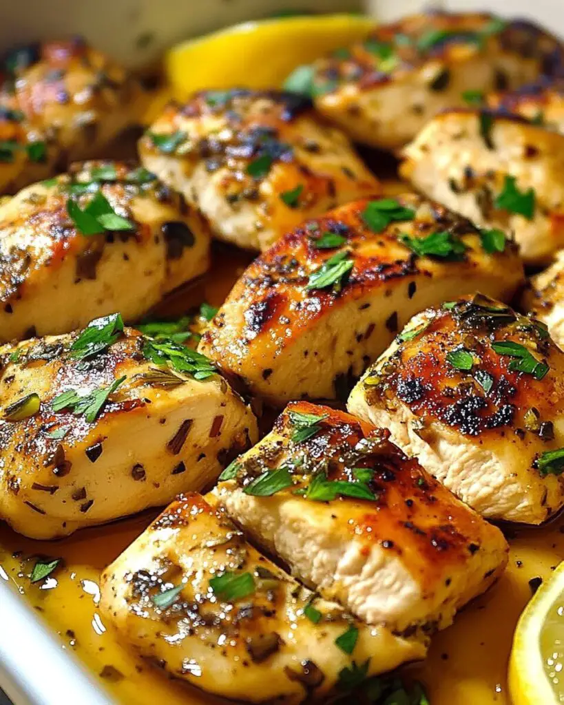 Garlic Butter Baked Chicken Breast