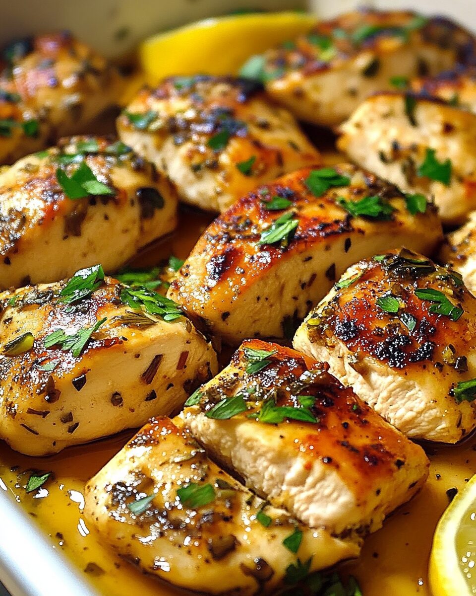 Garlic Butter Baked Chicken Breast