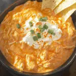 Greek Yogurt Buffalo Chicken Dip