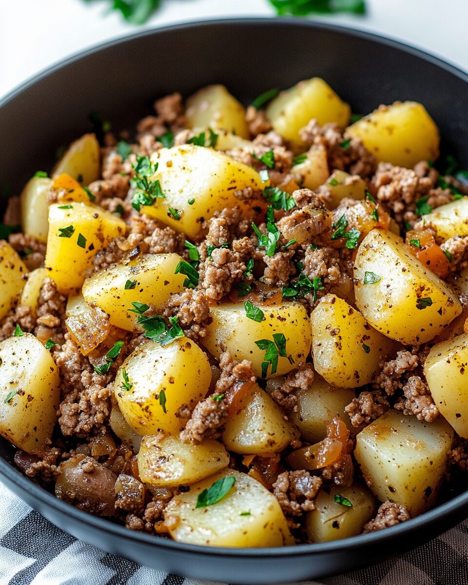 Ground Turkey with Potatoes