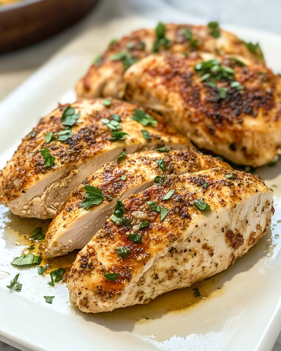 Juicy Oven Roasted Chicken Breast